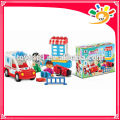 funny happy block set with music battery operated